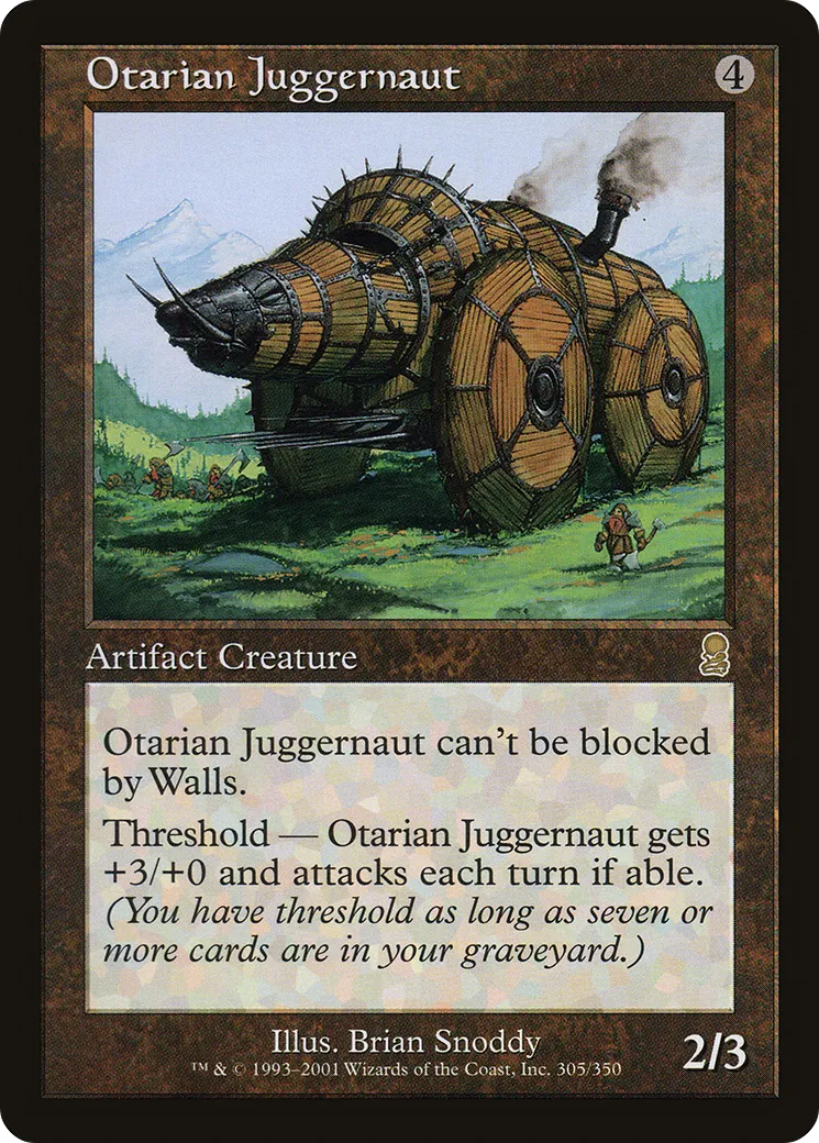 Djaggernaut otarian — Odyssey — Magic: The Gathering