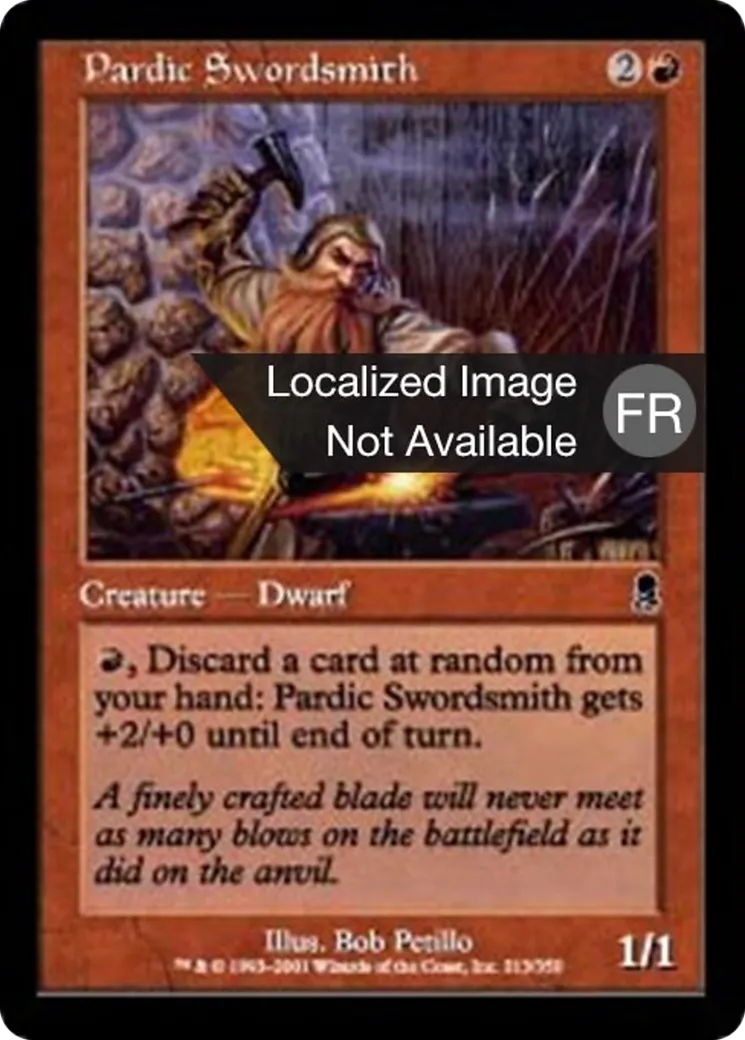 Forgeur d'épées pardique — Odyssey — Magic: The Gathering
