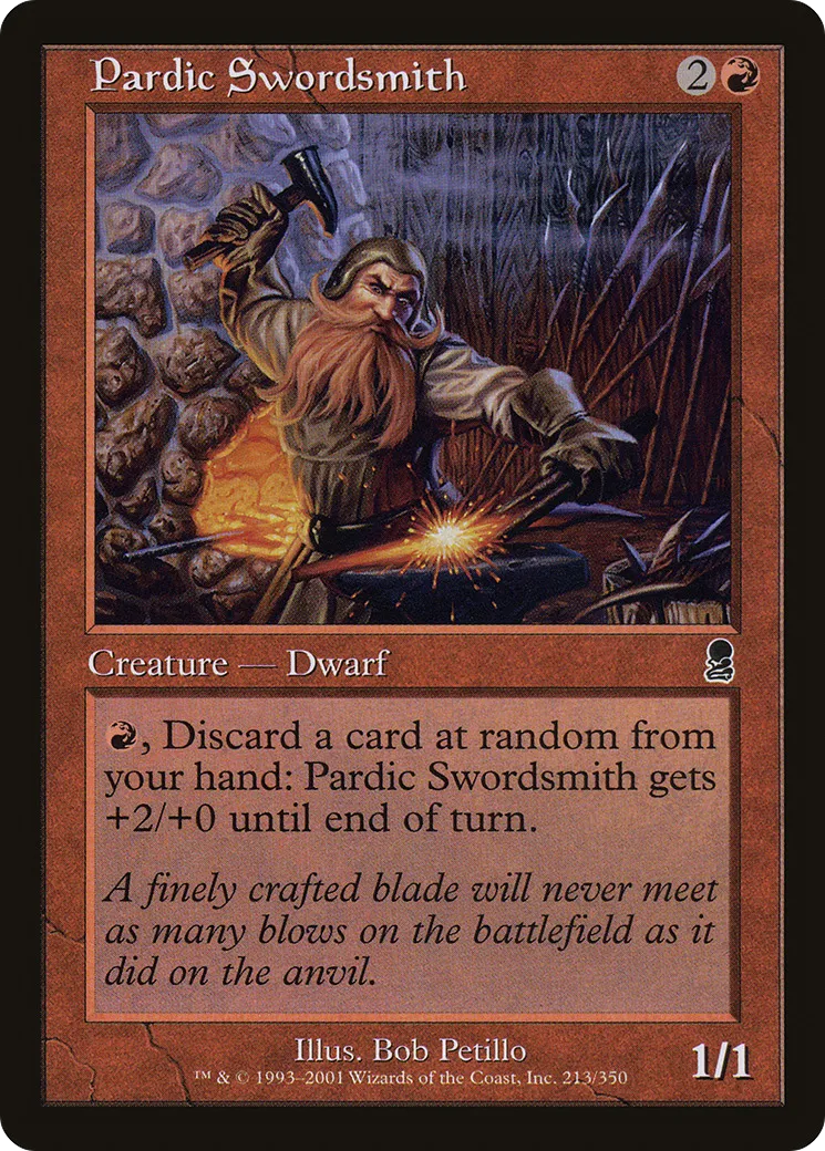 Pardic Swordsmith — Odyssey — Magic: The Gathering