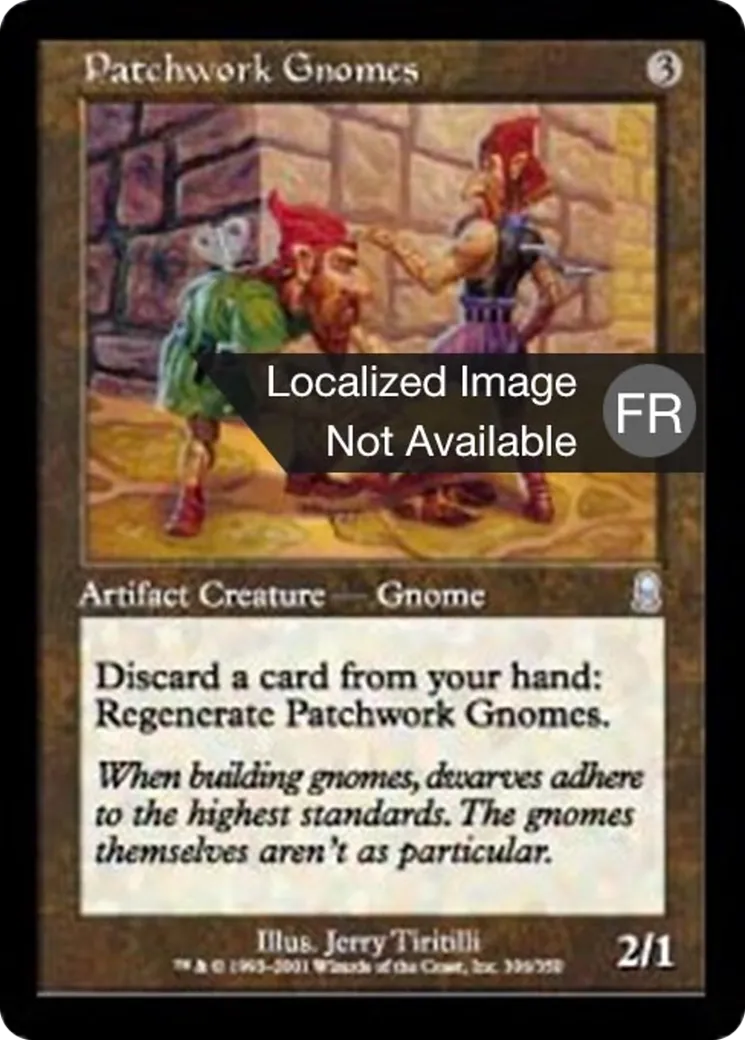 Gnomes en patchwork — Odyssey — Magic: The Gathering