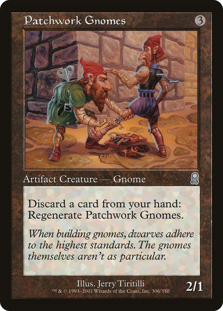 Patchwork Gnomes — Odyssey — Magic: The Gathering