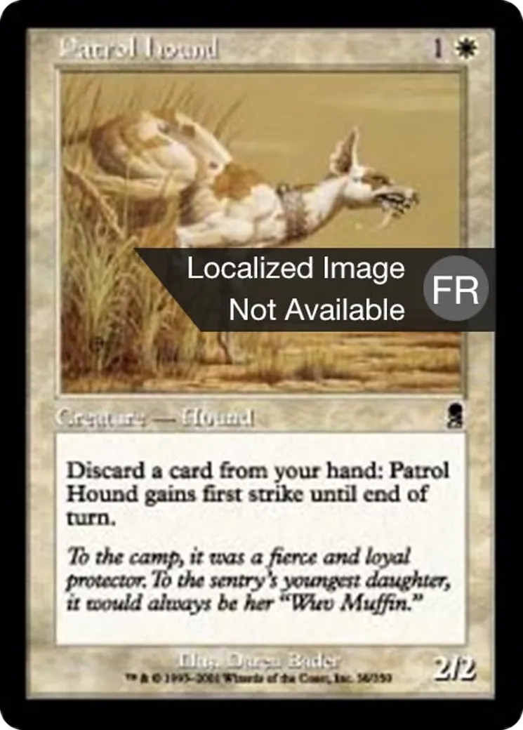 Chien de patrouille — Odyssey — Magic: The Gathering