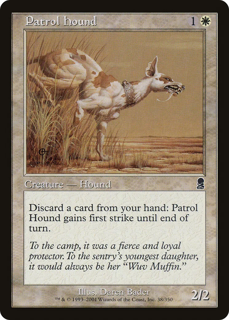 Chien de patrouille — Odyssey — Magic: The Gathering