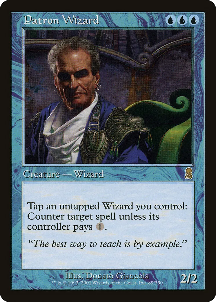 Patron Wizard — Odyssey — Magic: The Gathering