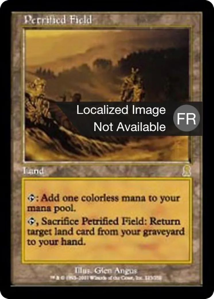 Champ pétrifié — Odyssey — Magic: The Gathering