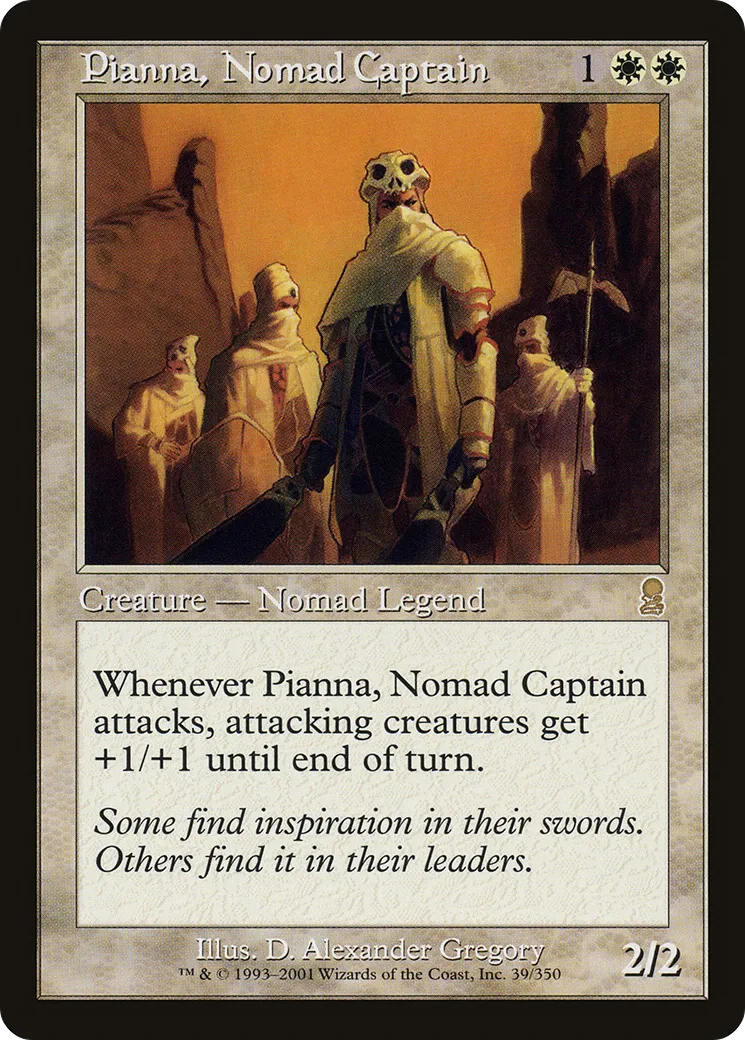 Pianna, Nomad Captain — Odyssey — Magic: The Gathering