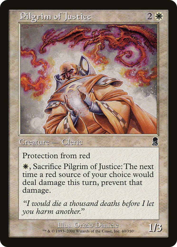 Pilgrim of Justice — Odyssey — Magic: The Gathering