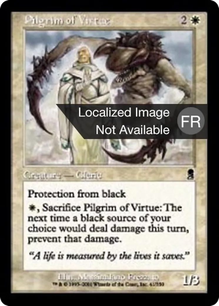 Pèlerin de la Vertu — Odyssey — Magic: The Gathering
