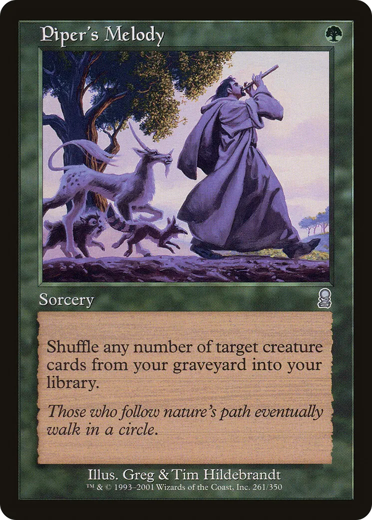 Mélodie du joueur de flûte — Odyssey — Magic: The Gathering