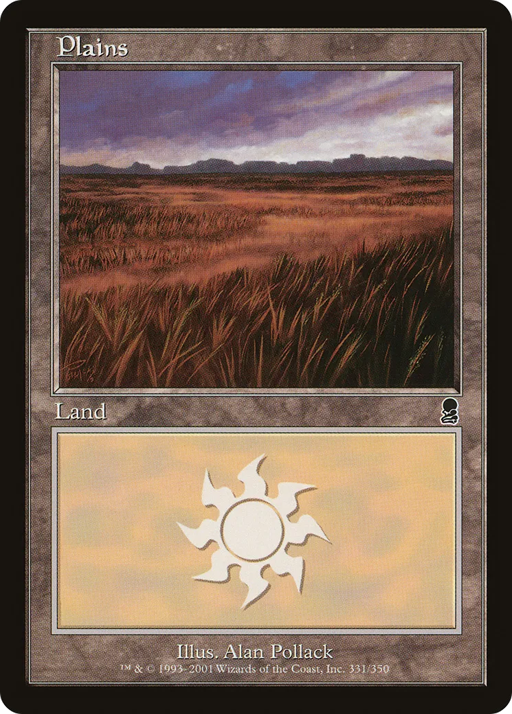 Plains — Odyssey — Magic: The Gathering