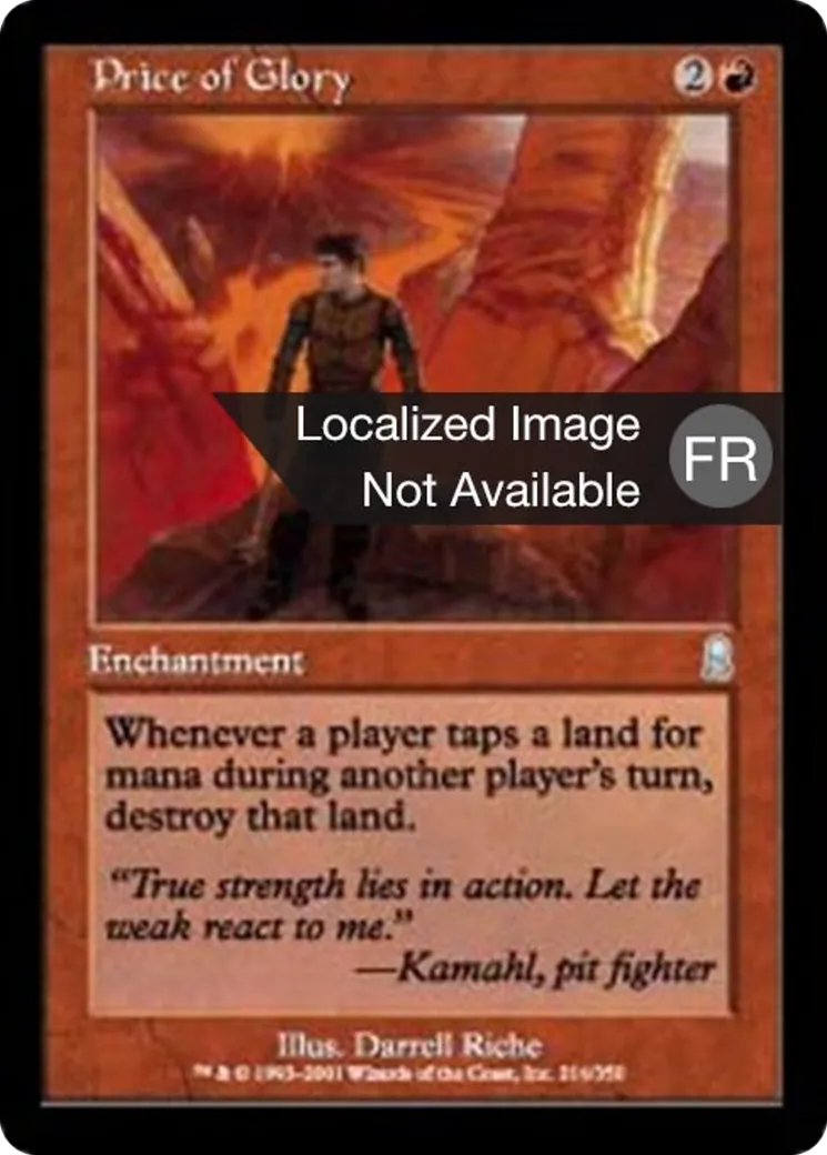 Prix de la gloire — Odyssey — Magic: The Gathering