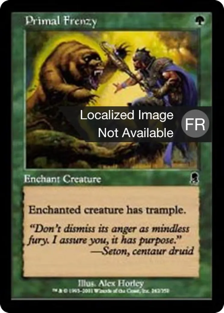 Frénésie primale — Odyssey — Magic: The Gathering