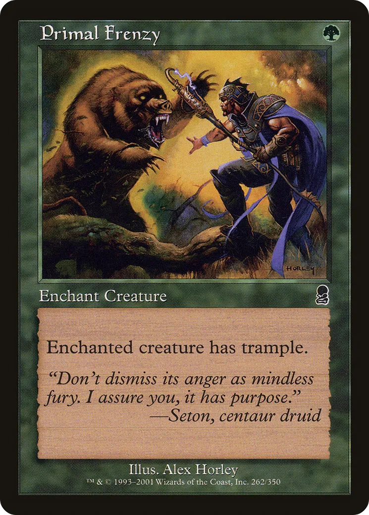 Primal Frenzy — Odyssey — Magic: The Gathering