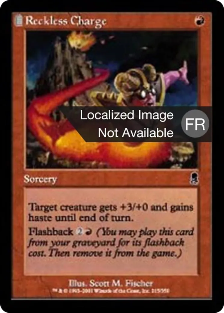 Charge téméraire — Odyssey — Magic: The Gathering