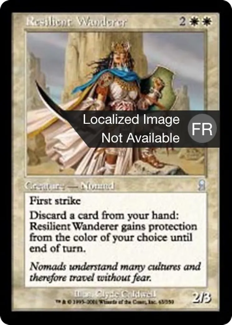 Vagabonde résistante — Odyssey — Magic: The Gathering