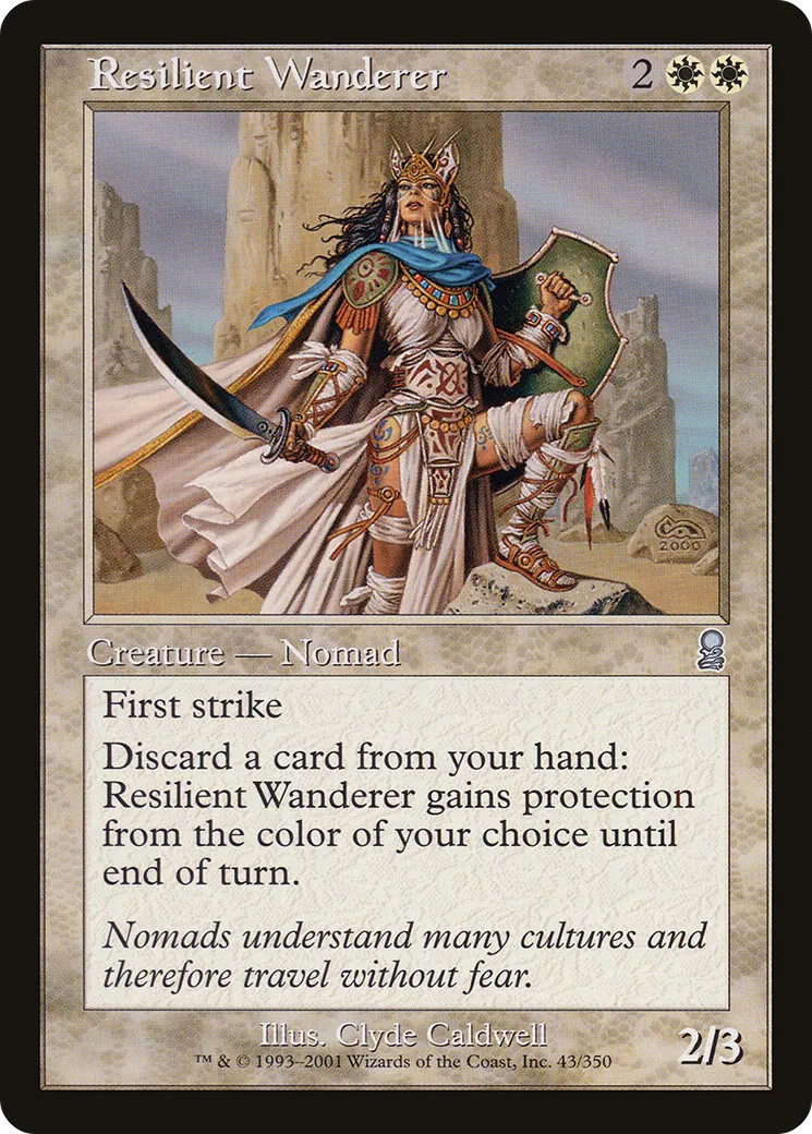 Vagabonde résistante — Odyssey — Magic: The Gathering
