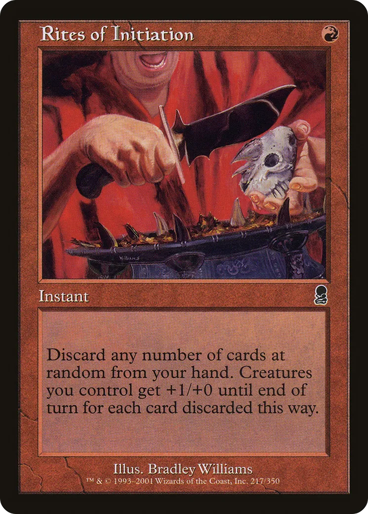Rites of Initiation — Odyssey — Magic: The Gathering