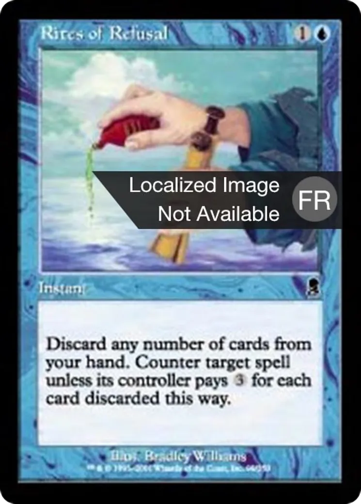 Sacres du refus — Odyssey — Magic: The Gathering