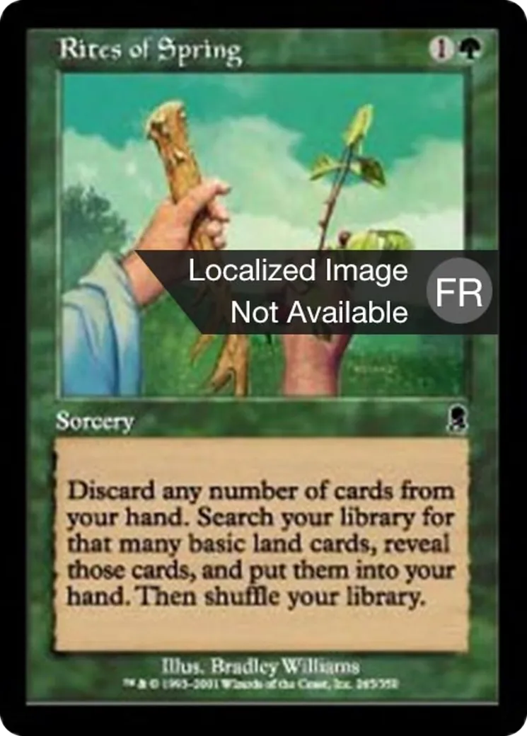 Sacres du printemps — Odyssey — Magic: The Gathering