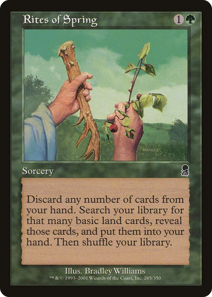 Sacres du printemps — Odyssey — Magic: The Gathering