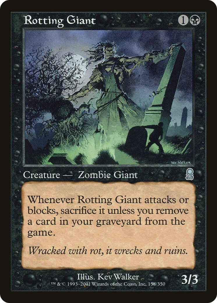 Rotting Giant — Odyssey — Magic: The Gathering