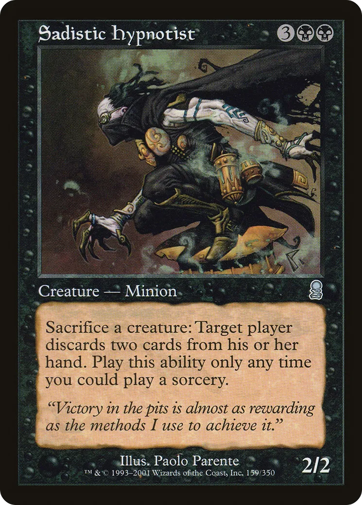 Hypnotiseur sadique — Odyssey — Magic: The Gathering