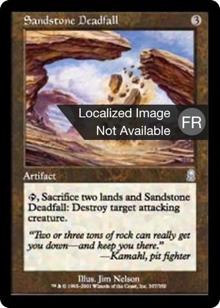 Grès friable — Odyssey — Magic: The Gathering