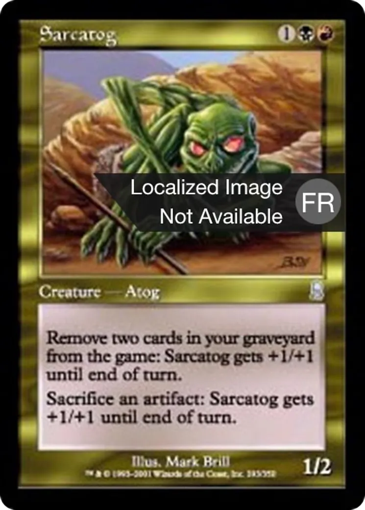 Sarcatog — Odyssey — Magic: The Gathering