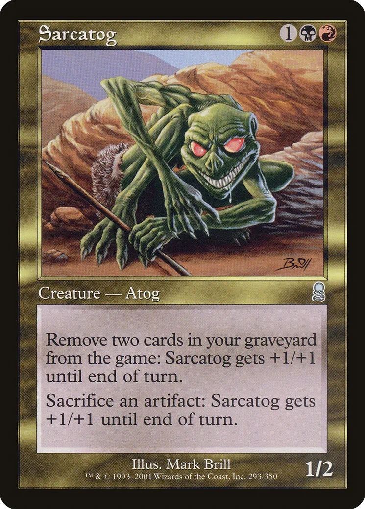 Sarcatog — Odyssey — Magic: The Gathering