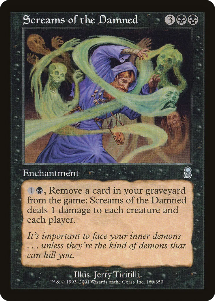 Screams of the Damned — Odyssey — Magic: The Gathering