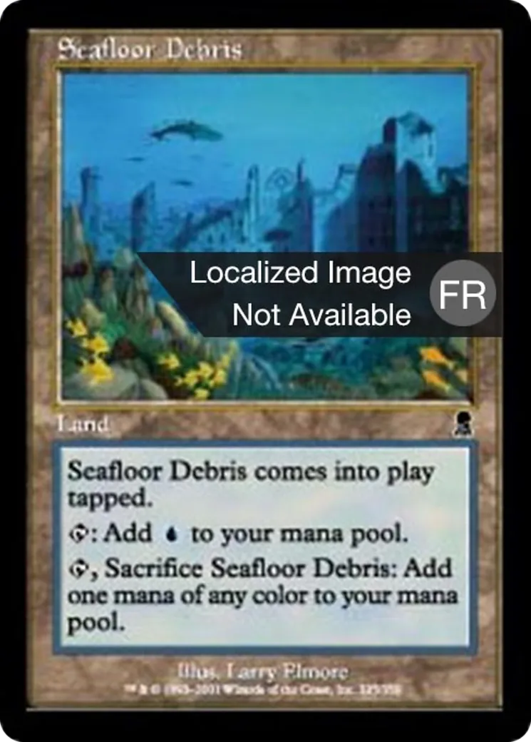 Débris des fonds marins — Odyssey — Magic: The Gathering
