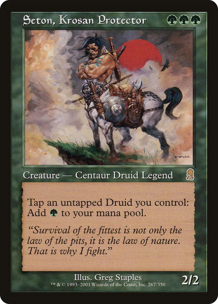 Selton, protecteur de la Krosia — Odyssey — Magic: The Gathering