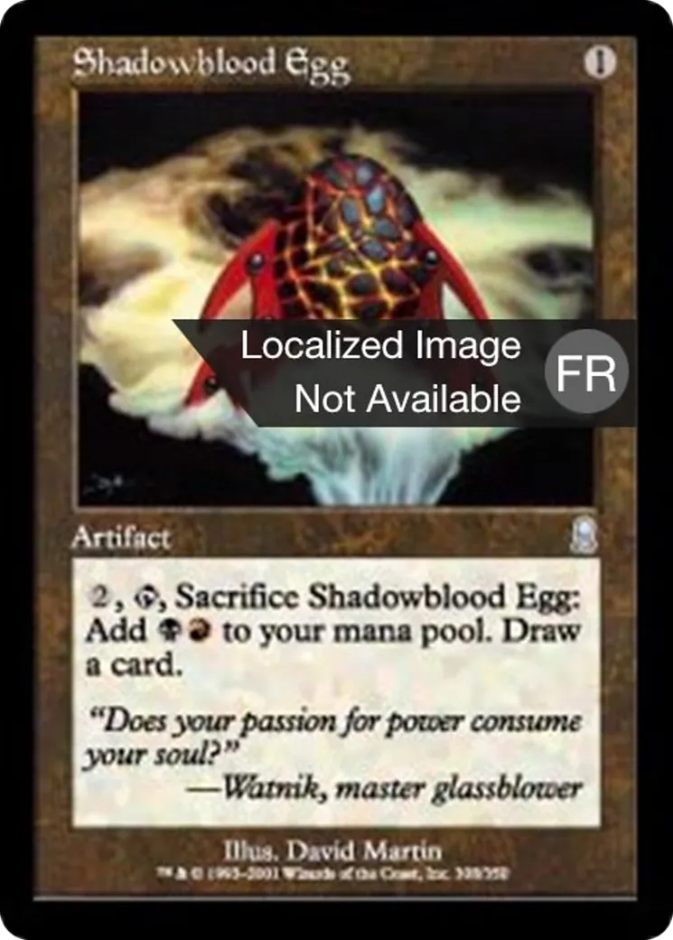 Œuf d'Ombresang — Odyssey — Magic: The Gathering