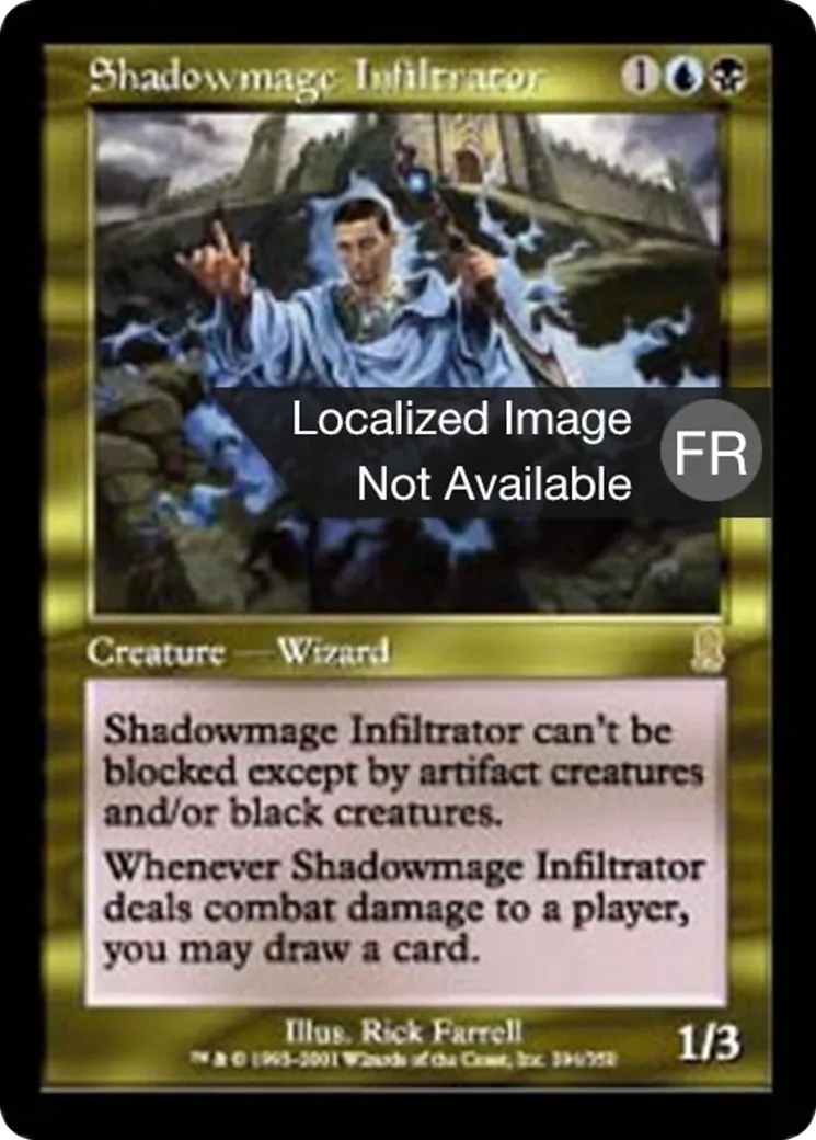 Infiltrateur ombremage — Odyssey — Magic: The Gathering