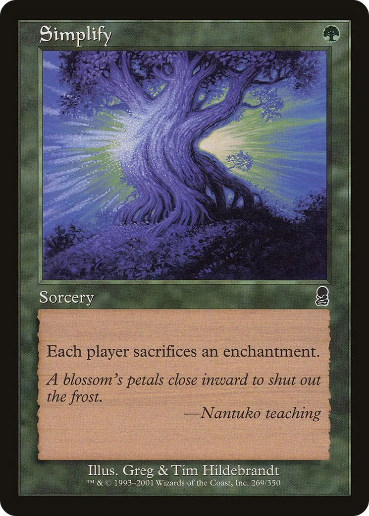 Simplification — Odyssey — Magic: The Gathering
