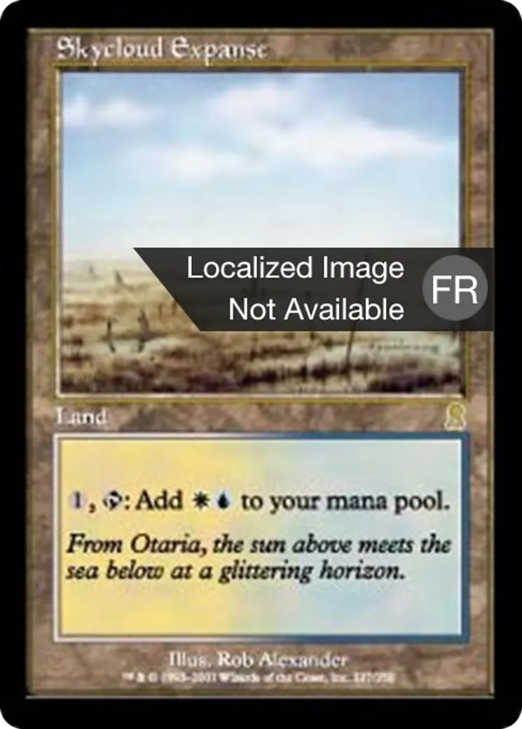 Immensité de Cielcouvert — Odyssey — Magic: The Gathering