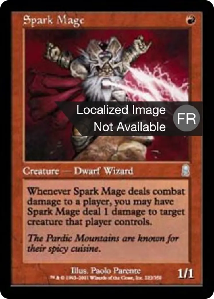 Mage des étincelles — Odyssey — Magic: The Gathering