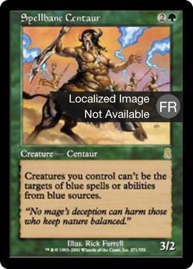 Centaure fléau des sorts — Odyssey — Magic: The Gathering