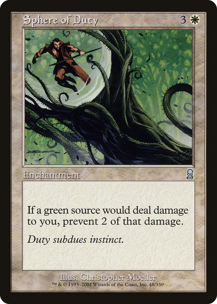 Sphere of Duty — Odyssey — Magic: The Gathering