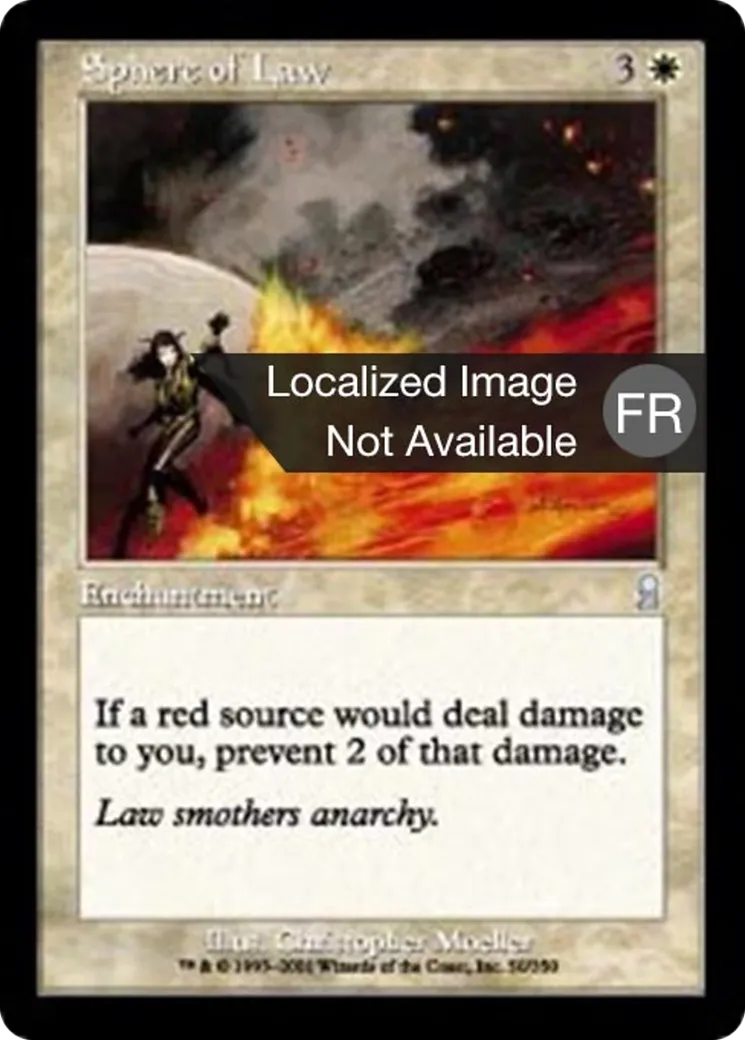 Sphère de la Loi — Odyssey — Magic: The Gathering