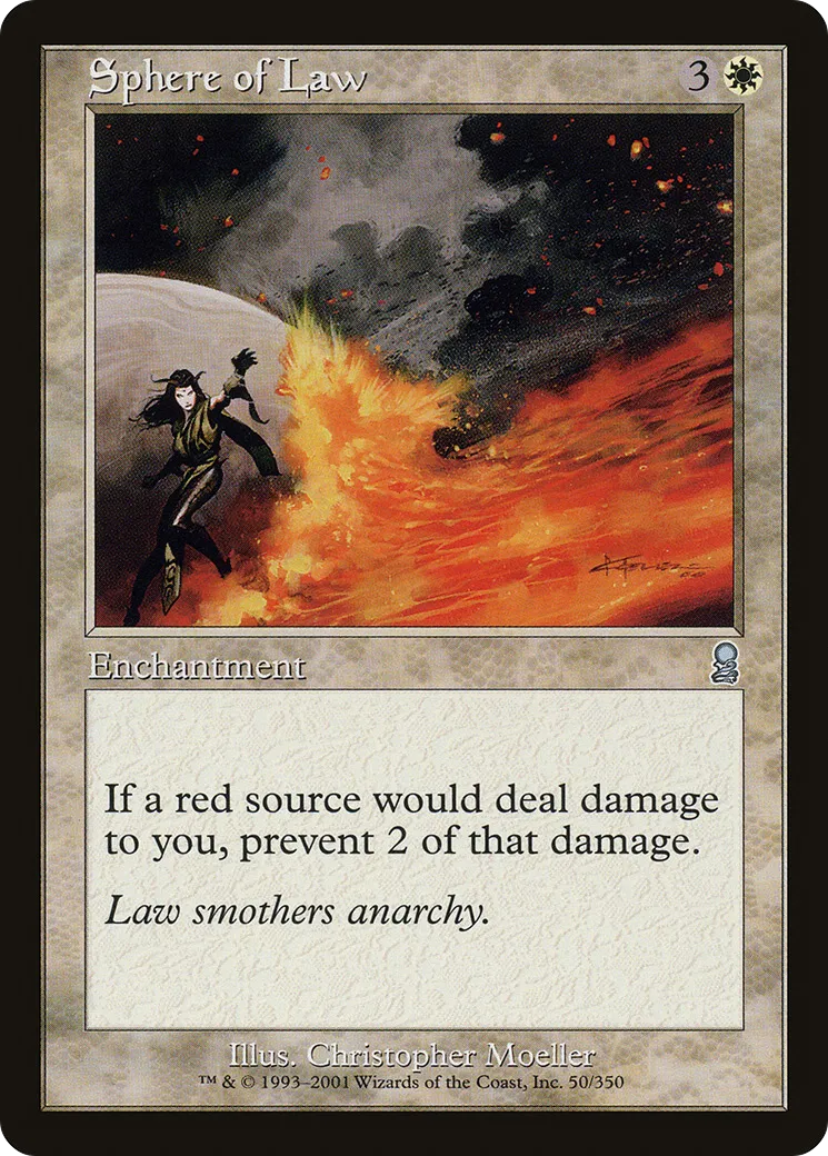 Sphere of Law — Odyssey — Magic: The Gathering