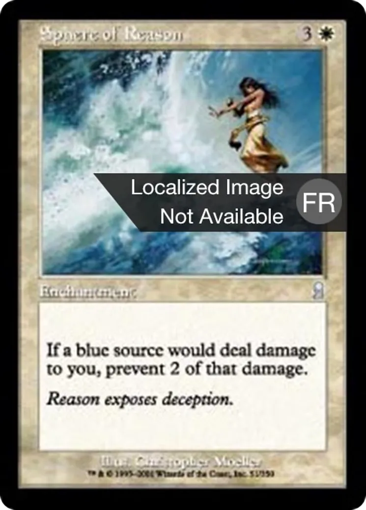 Sphère de la Raison — Odyssey — Magic: The Gathering