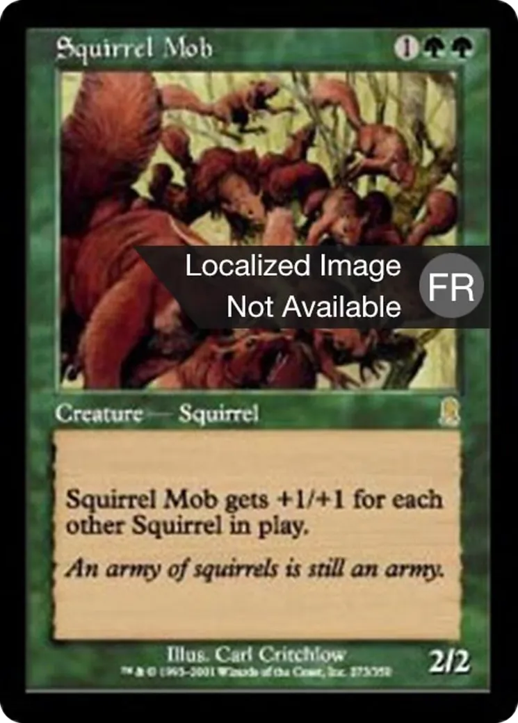 Foule d'écureuils — Odyssey — Magic: The Gathering