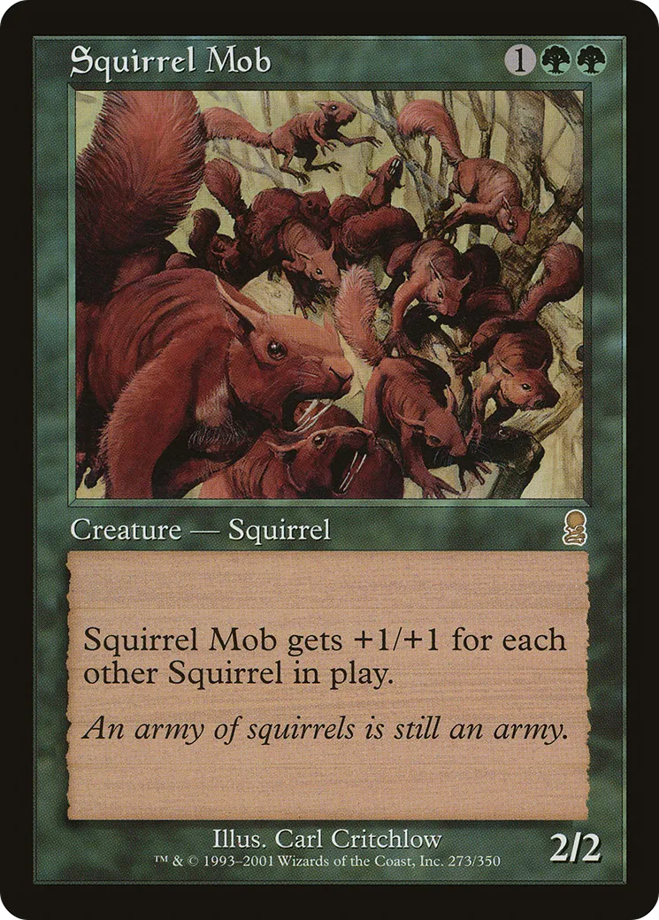 Squirrel Mob — Odyssey — Magic: The Gathering