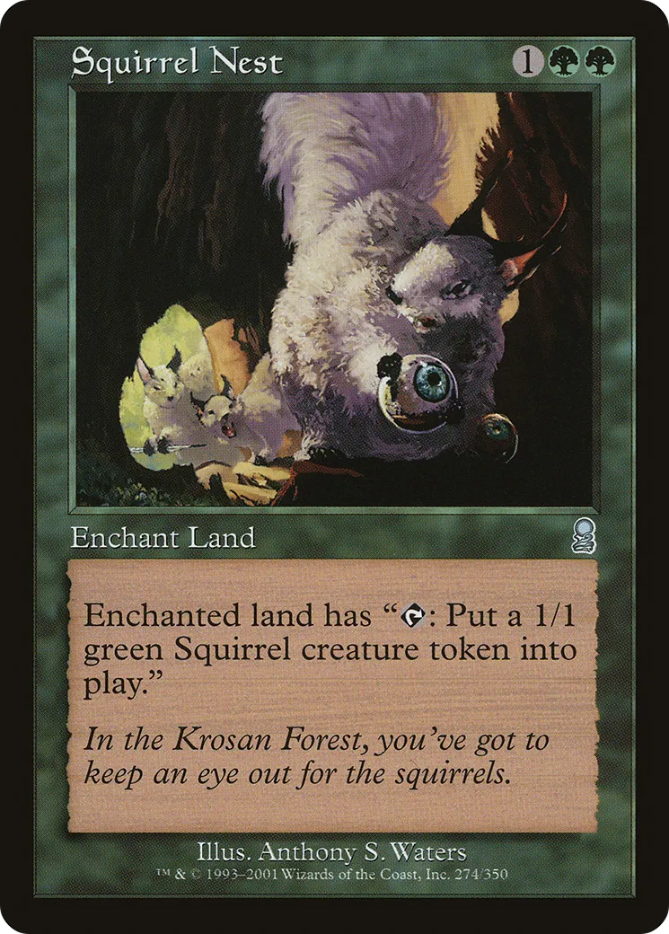 Nid d'écureuils — Odyssey — Magic: The Gathering
