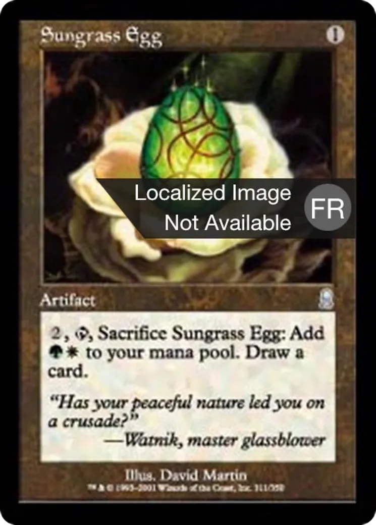 Œuf de Solherbe — Odyssey — Magic: The Gathering