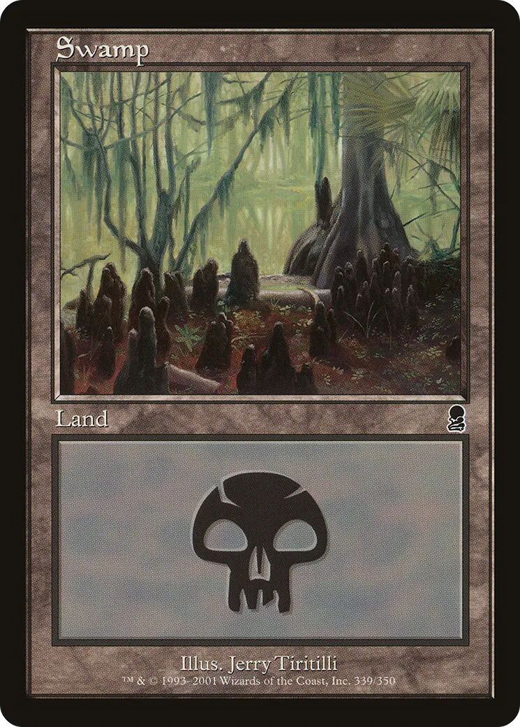 Swamp — Odyssey — Magic: The Gathering