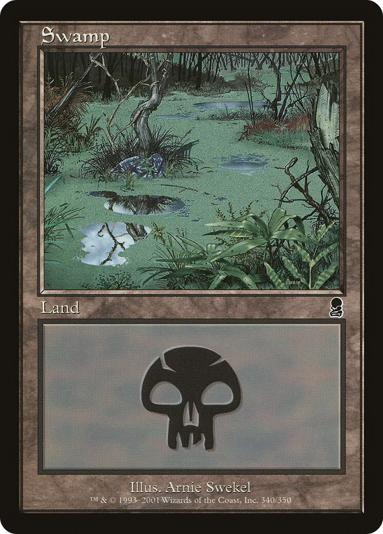 Swamp — Odyssey — Magic: The Gathering