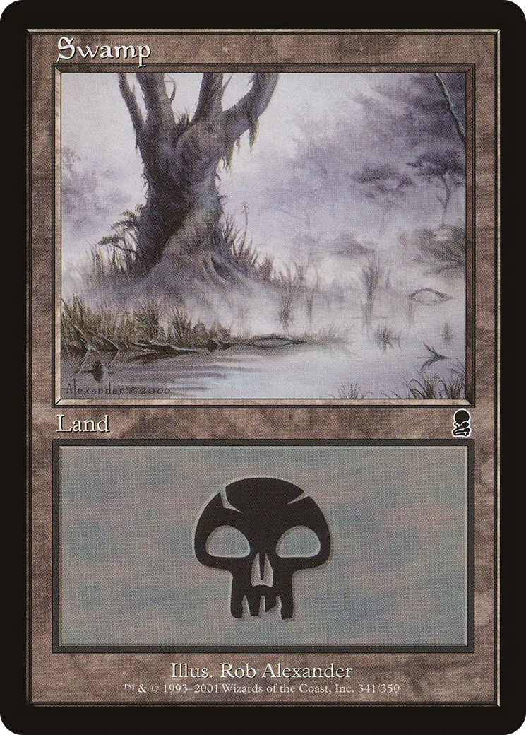 Swamp — Odyssey — Magic: The Gathering