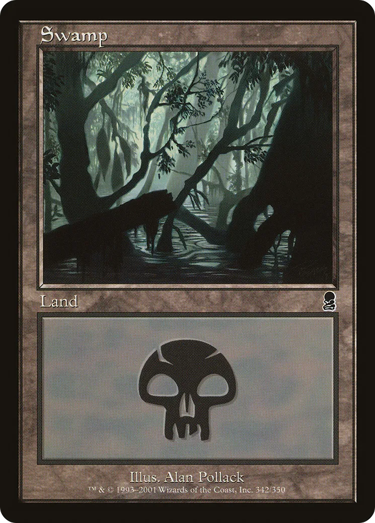 Swamp — Odyssey — Magic: The Gathering